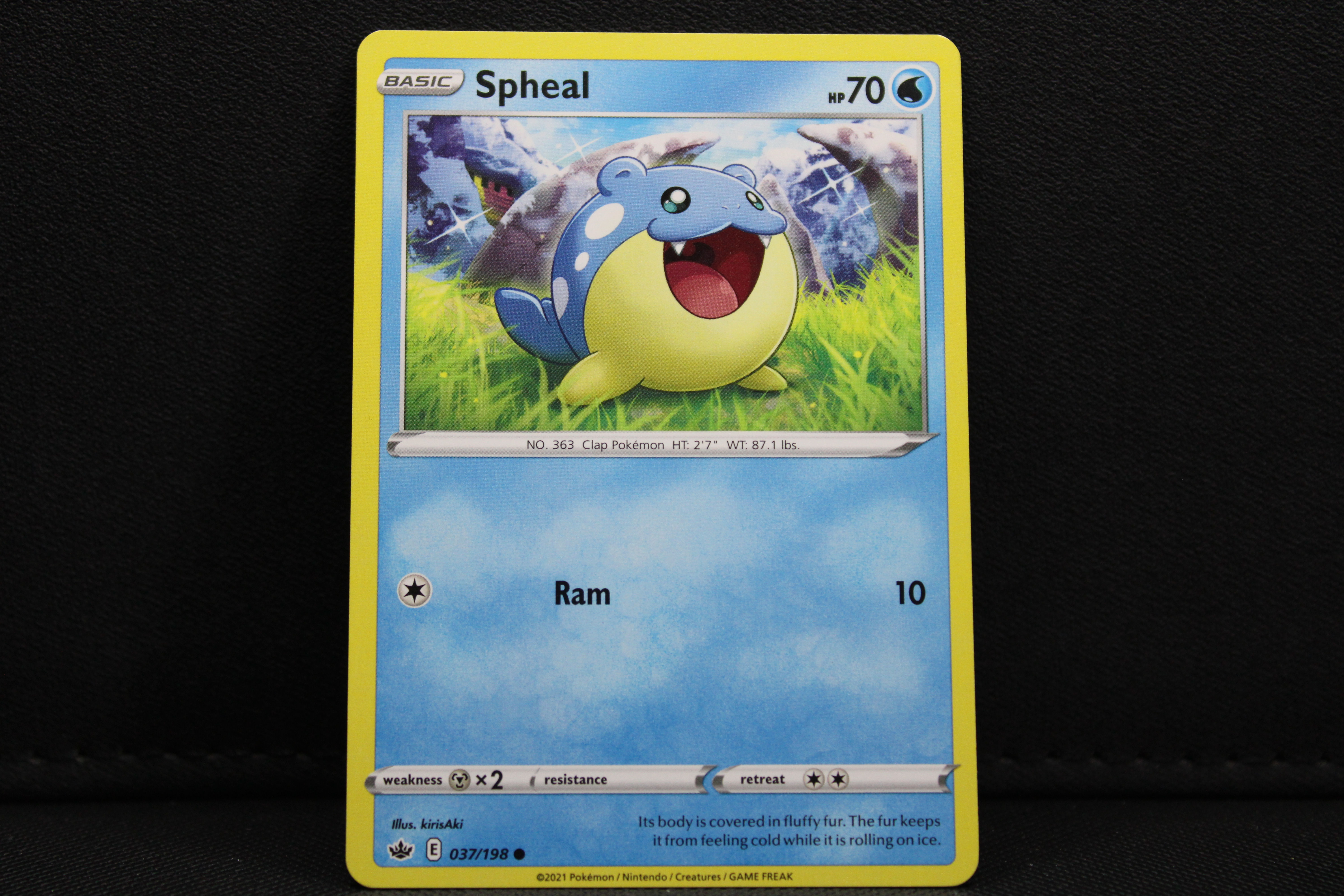 Spheal 037/198 - Non Holo, SWSH Chilling Reign