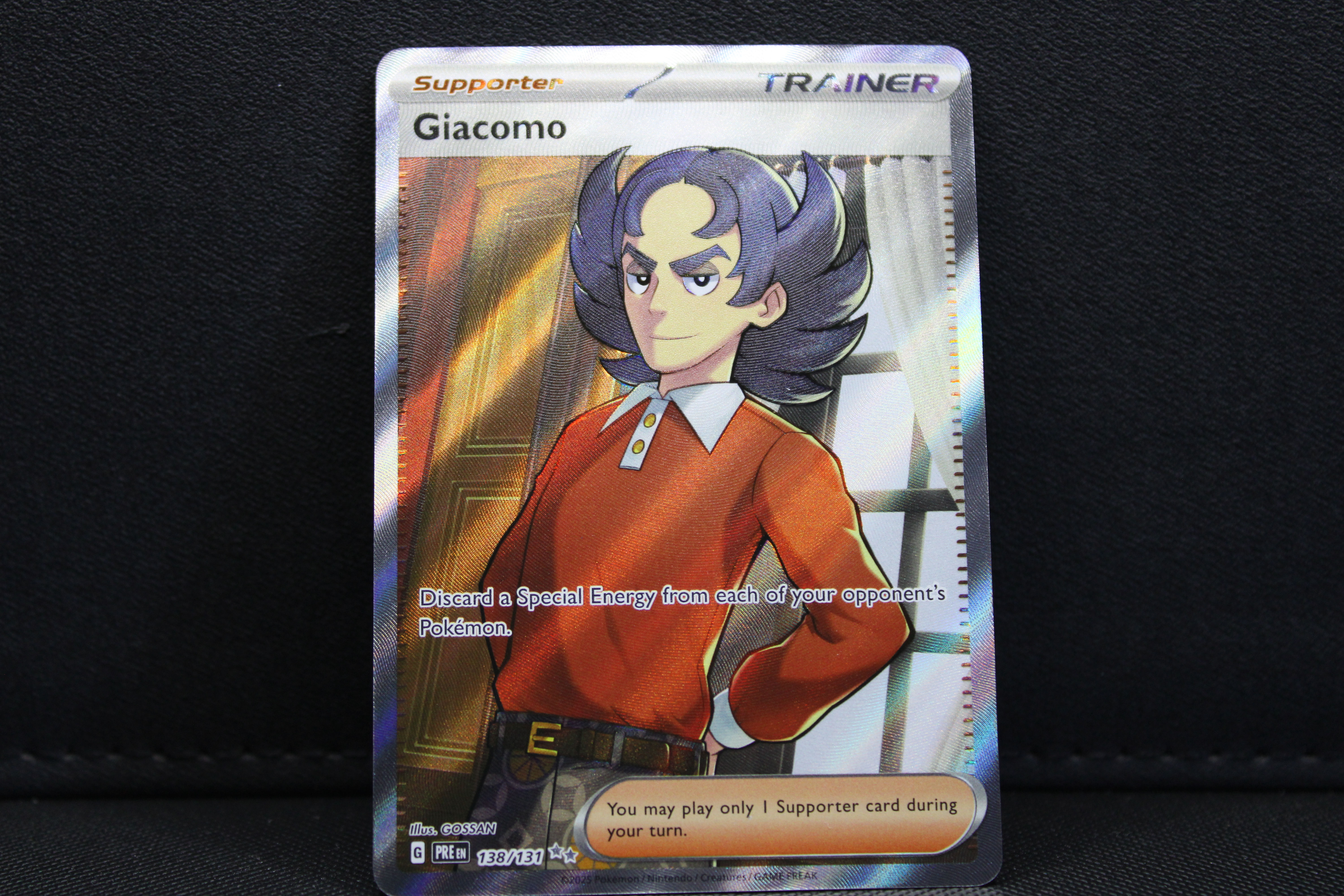 Giacomo 138/131 - Holo (Full Art), SV Prismatic Evolutions