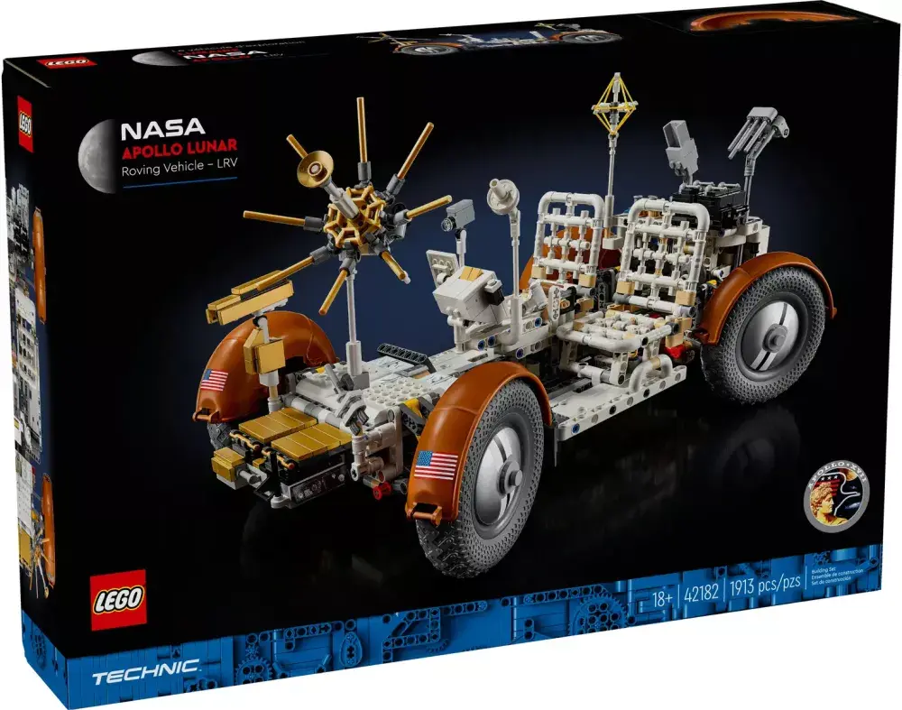 LEGO Technic 42182 - Véhicule d’exploration lunaire NASA Apollo - LRV