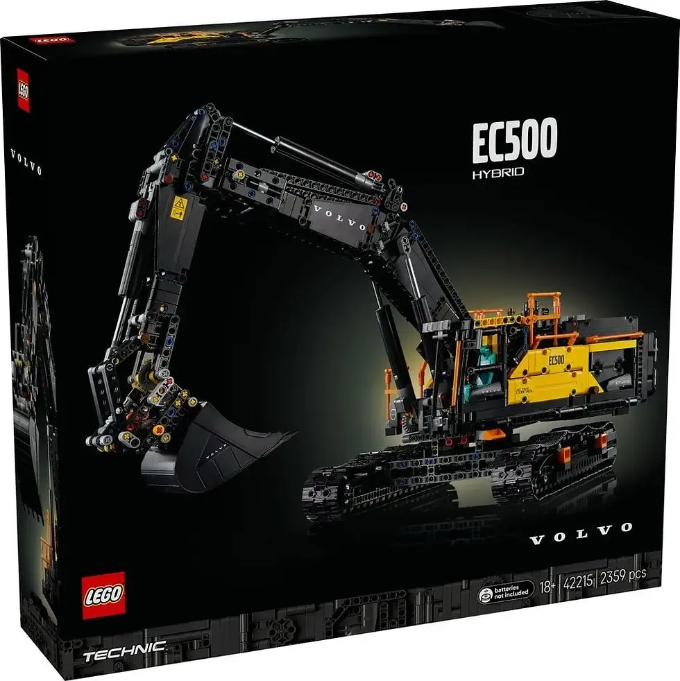 LEGO Technic 42215 - Pelleteuse Volvo EC500 hybride
