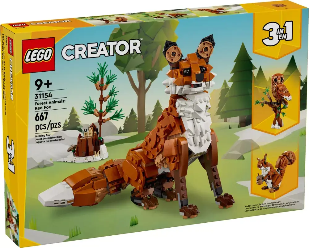 LEGO Creator 31154 - Forest Animals: Red Fox
