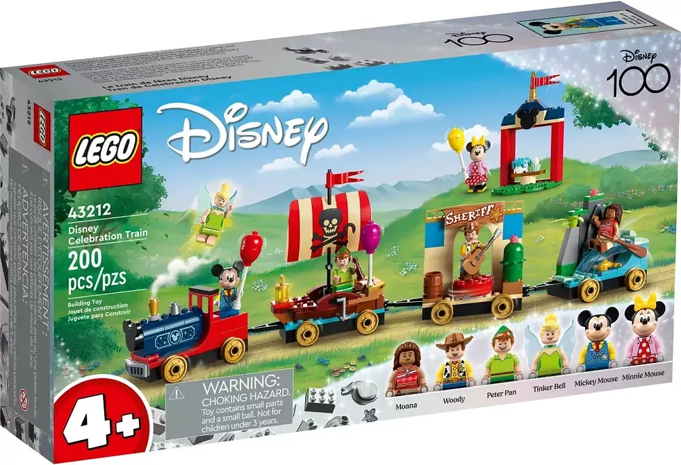 Thumbnail: LEGO Disney 43212 - Disney Celebration Train​
