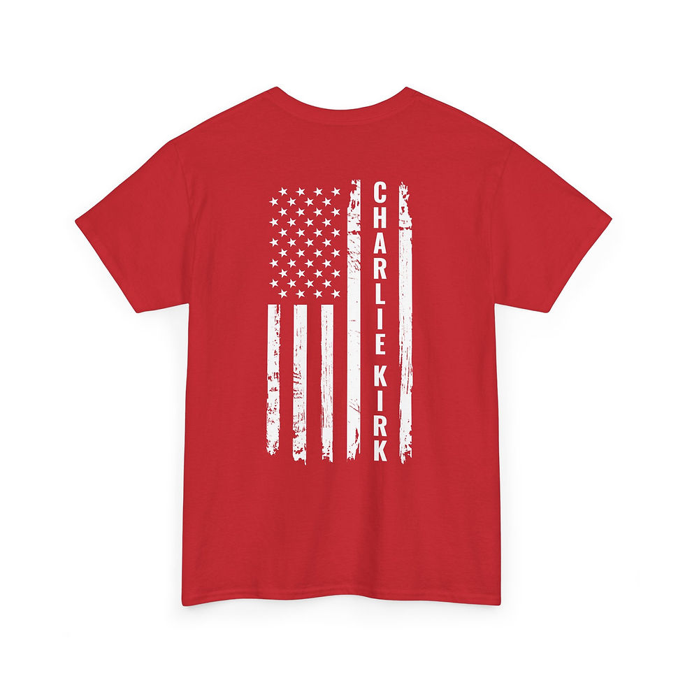 Thumbnail: Charlie Kirk Freedom - Unisex Cotton Tee