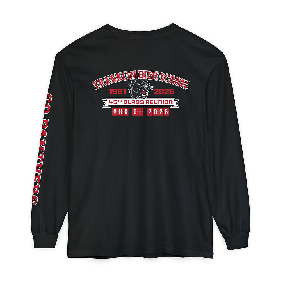 Thumbnail: FHS Class of 1981 - Cotton Long Sleeve T-Shirt