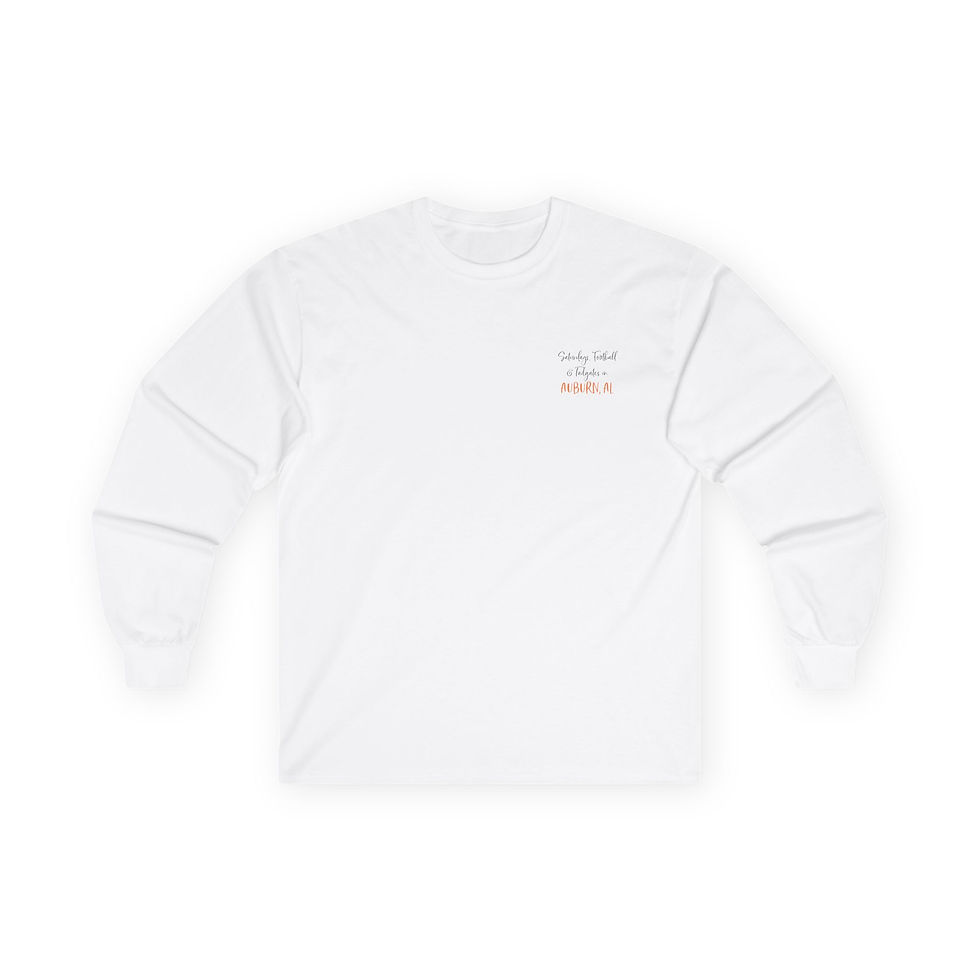 Auburn Game Day - Unisex Cotton Long Sleeve Tee