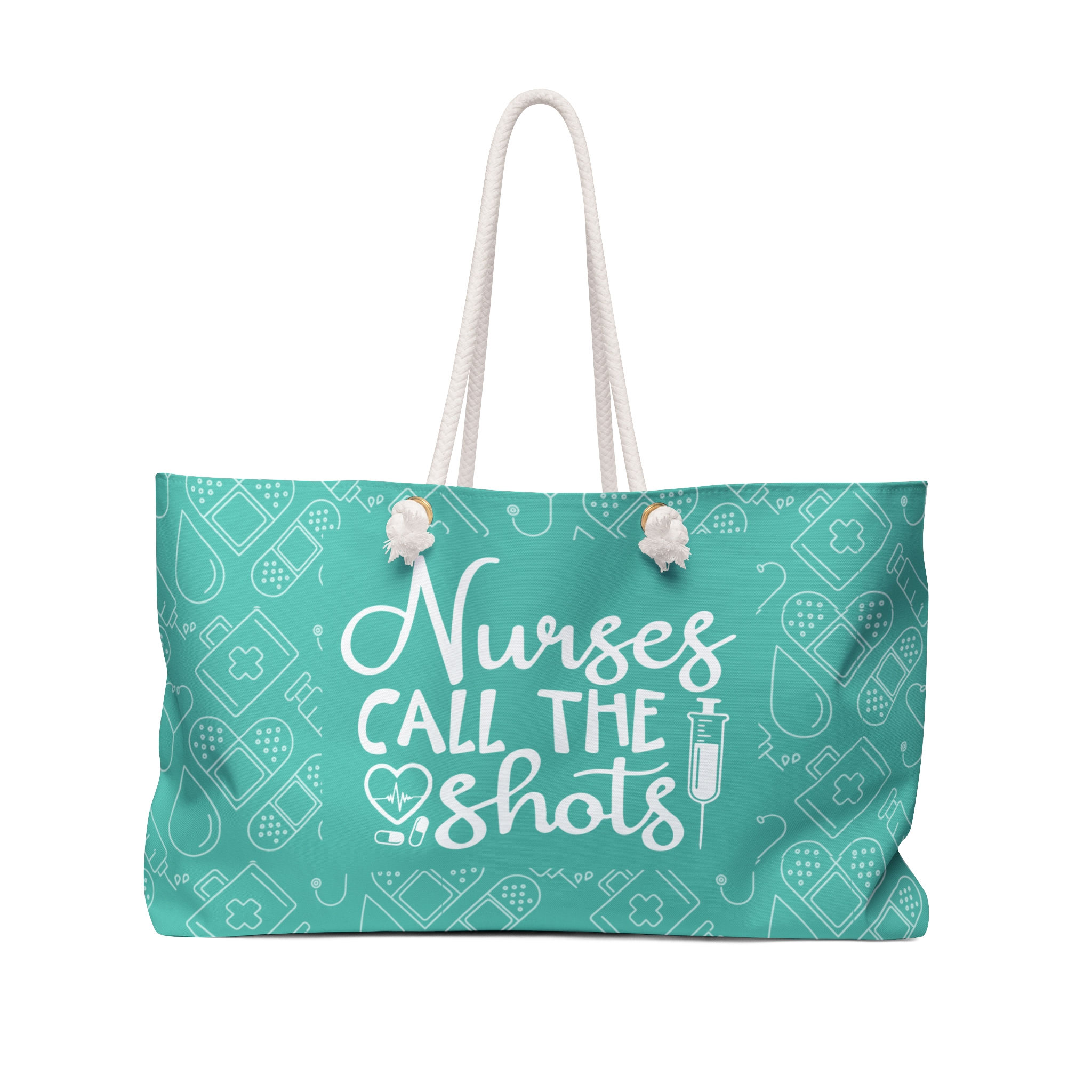 Nurses Call the Shots Weekender Bag