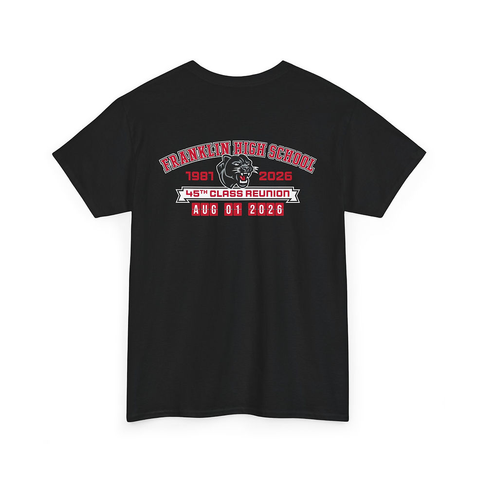 Thumbnail: FHS Class of 1981 Reunion - Cotton T-Shirt (unisex)