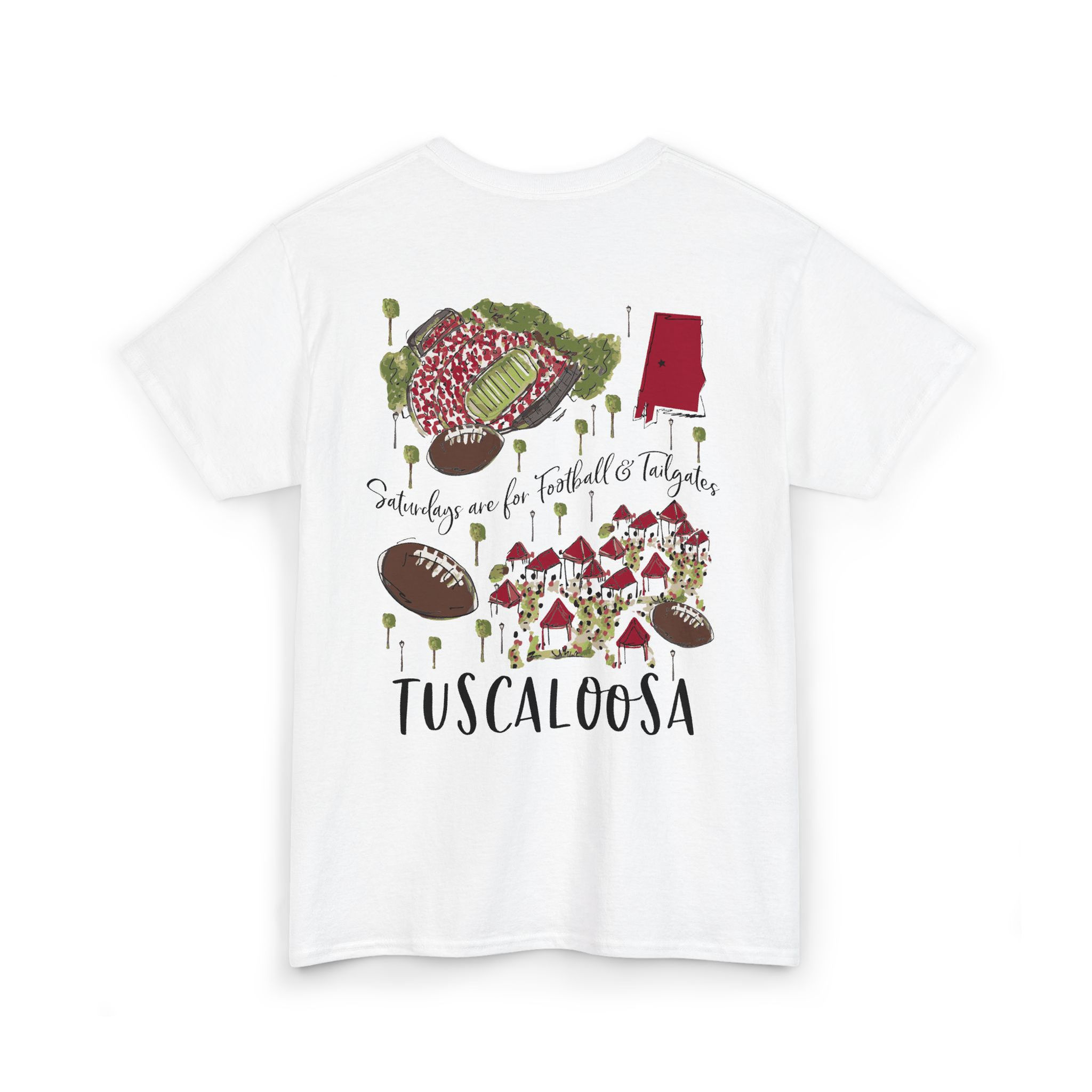Alabama Game Day – Unisex Heavy Cotton Tee