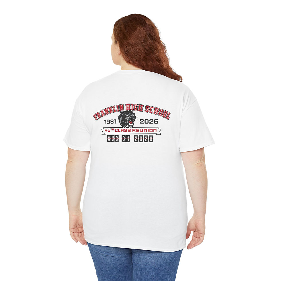 Thumbnail: FHS Class of 1981 Reunion - Cotton T-Shirt (unisex)