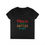Thumbnail: Chaos and Coffee - Ladies' V-Neck Cotton Tee