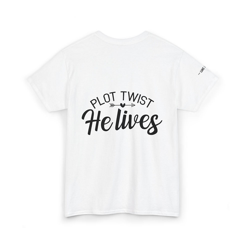 Thumbnail: He Lives - Unisex Heavy Cotton Tee