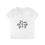 Thumbnail: Its An Add To Cart Kind Of Day - Ladies' V-Neck Cotton Tee