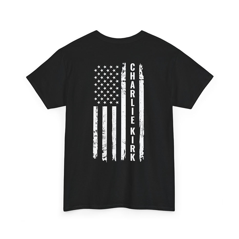 Thumbnail: Charlie Kirk Freedom - Unisex Cotton Tee
