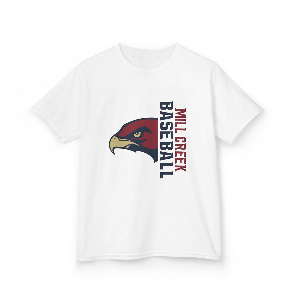 Mill Creek Baseball - Kids Cotton Tee