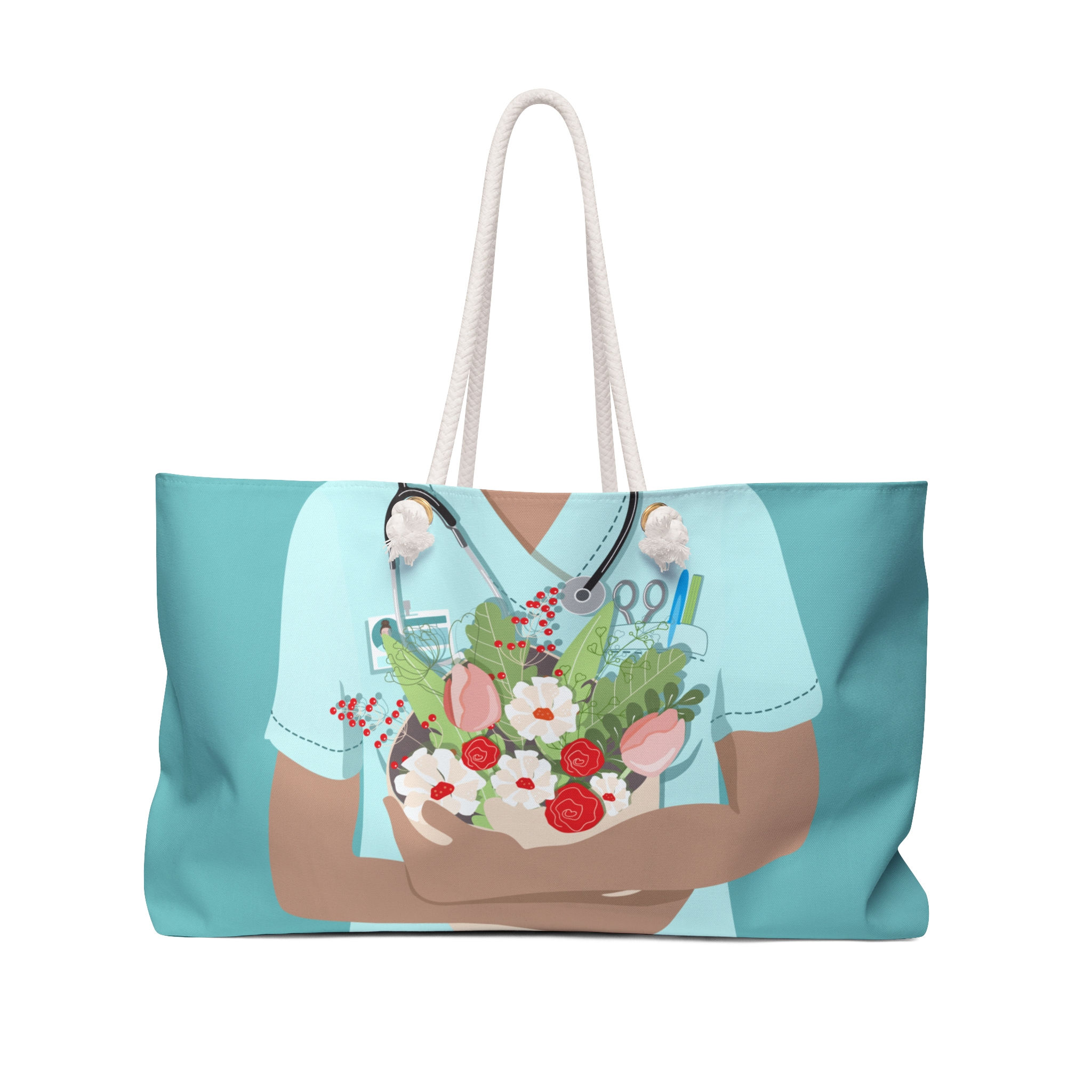 Nurse Bouquet Weekender Bag