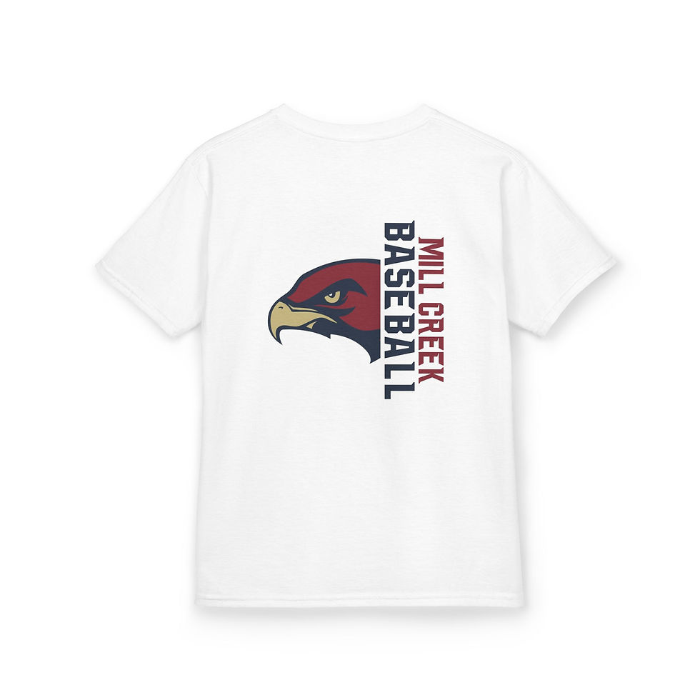Mill Creek Baseball 2 - Kids Cotton Tee