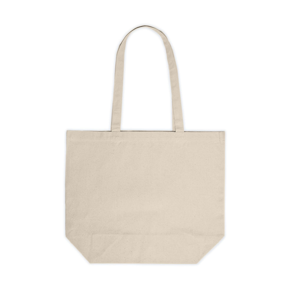 Thumbnail: Vintage bulldog print Canvas Shopping Tote