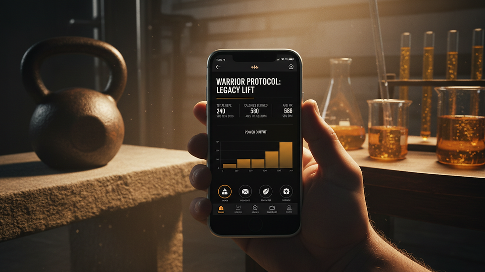 Boost Your Fitness Journey with Effective Fitness Strategies- fitness app on a smartphone displaying workout stats