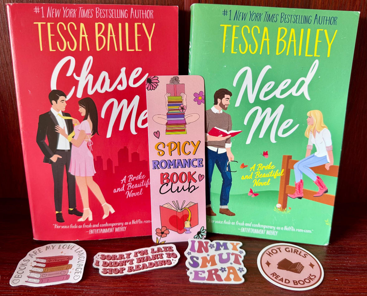 Romance: Broke & Beautiful series by Tessa Bailey
