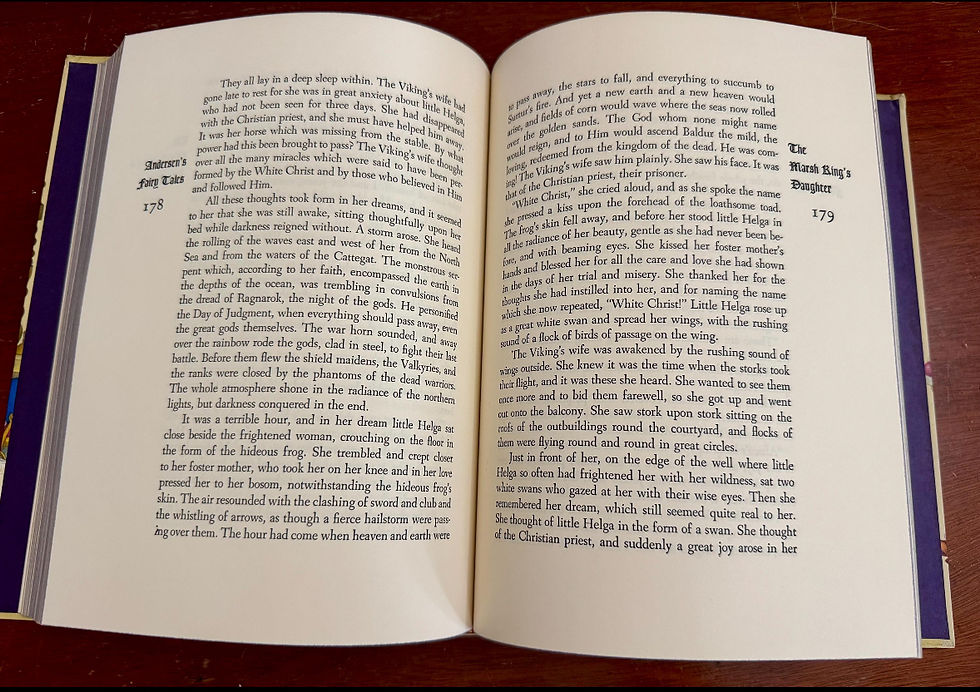 Thumbnail: Anderson’s Fairytales - 1945 Illustrated Junior Library Edition