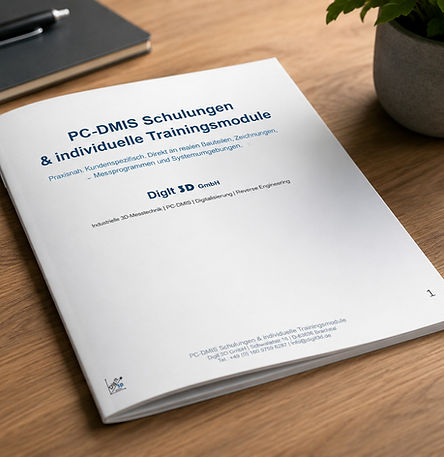 PC-DMIS Schulung direkt an der Koordinatenmessmaschine