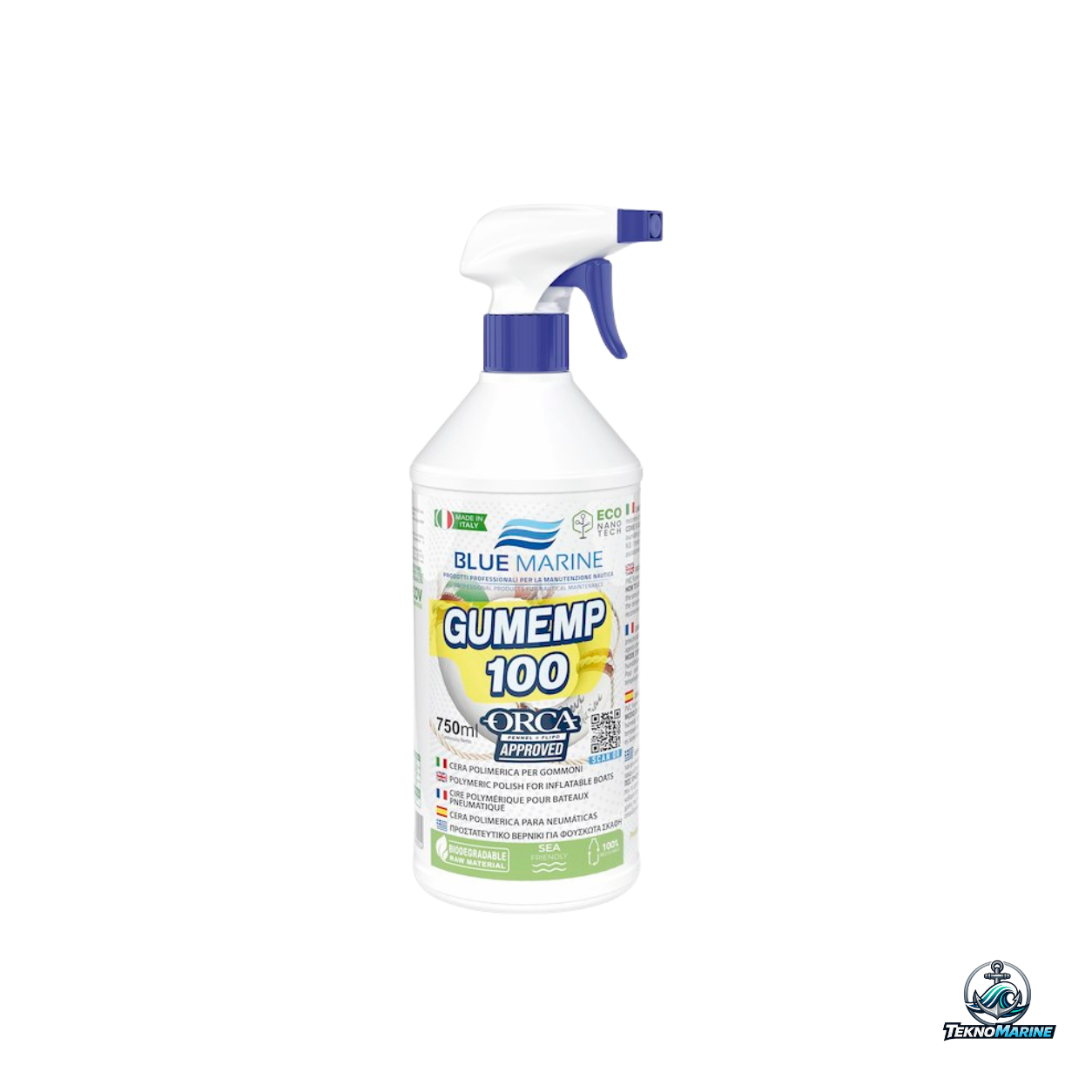 Gumemp 100 cera protettiva per gommoni - Blue Marine