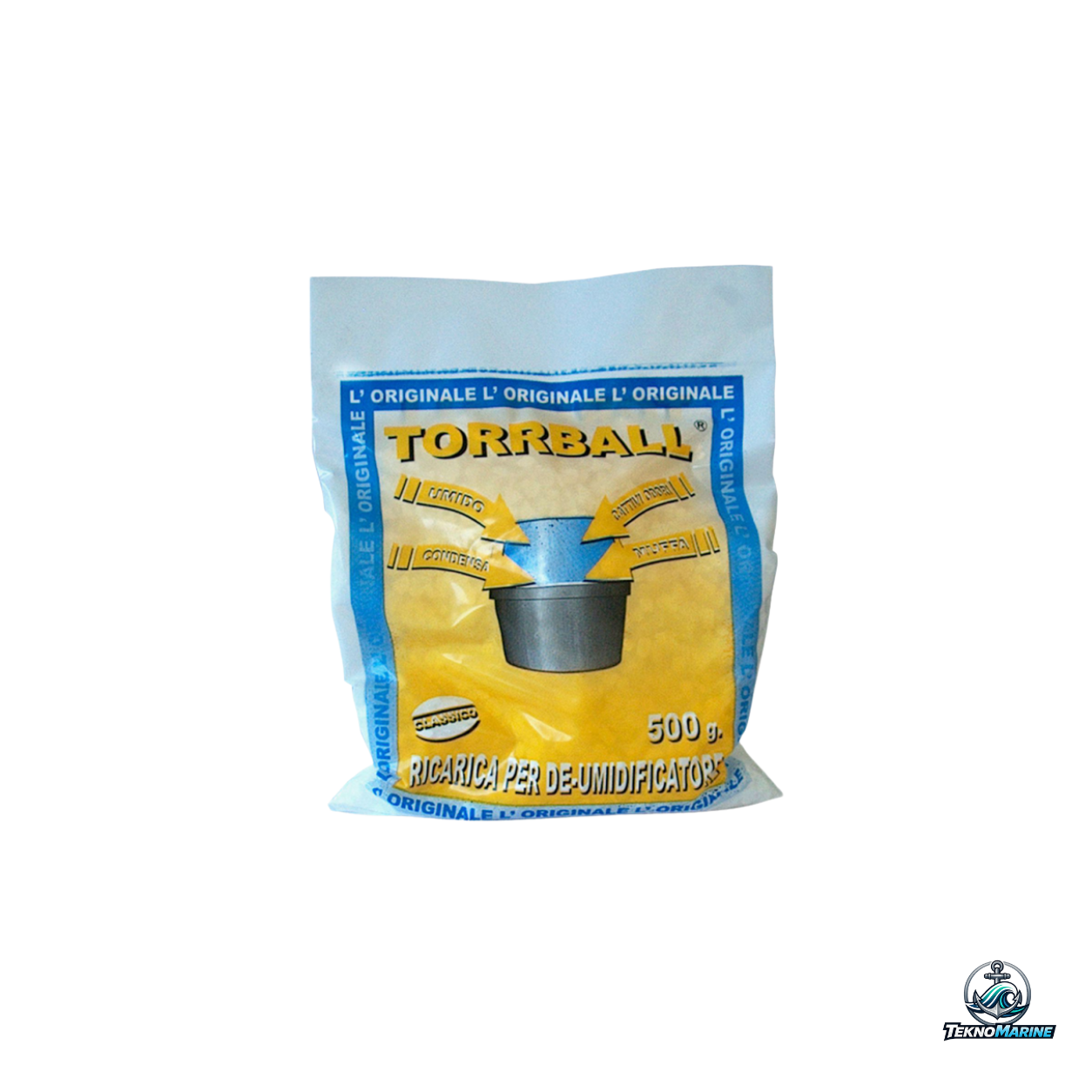 Ricarica sali per deumidificatore Toorball 500g