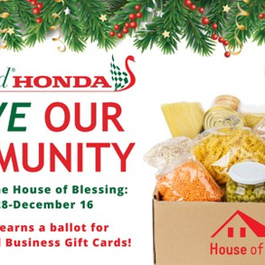 Make Your Donation Go Further with Stratford Honda!