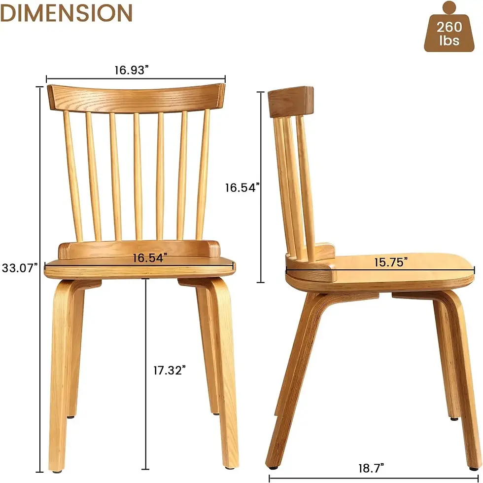 Thumbnail: Spindle Back Chair - Set of 4 or 6