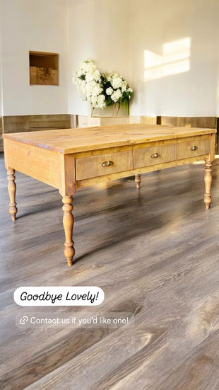 Custom Kitchen Island with Drawers Handmade Furniture Maryville TN