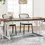 Thumbnail: Metal Base Trestle Base Table