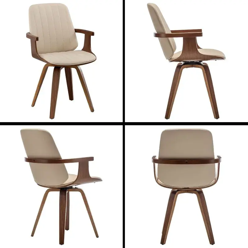 Thumbnail: Vintage Swivel Chair - Set of 2