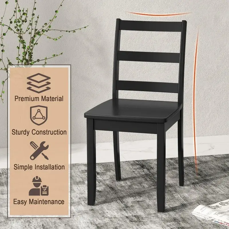 Thumbnail: Classic Farmhouse Chairs Set of 4