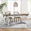 Thumbnail: Metal Base Trestle Base Table