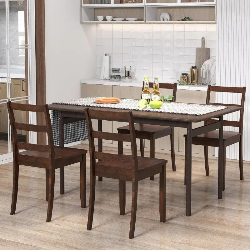 Thumbnail: Classic Farmhouse Chairs Set of 4