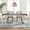 Thumbnail: Metal Base Trestle Base Table