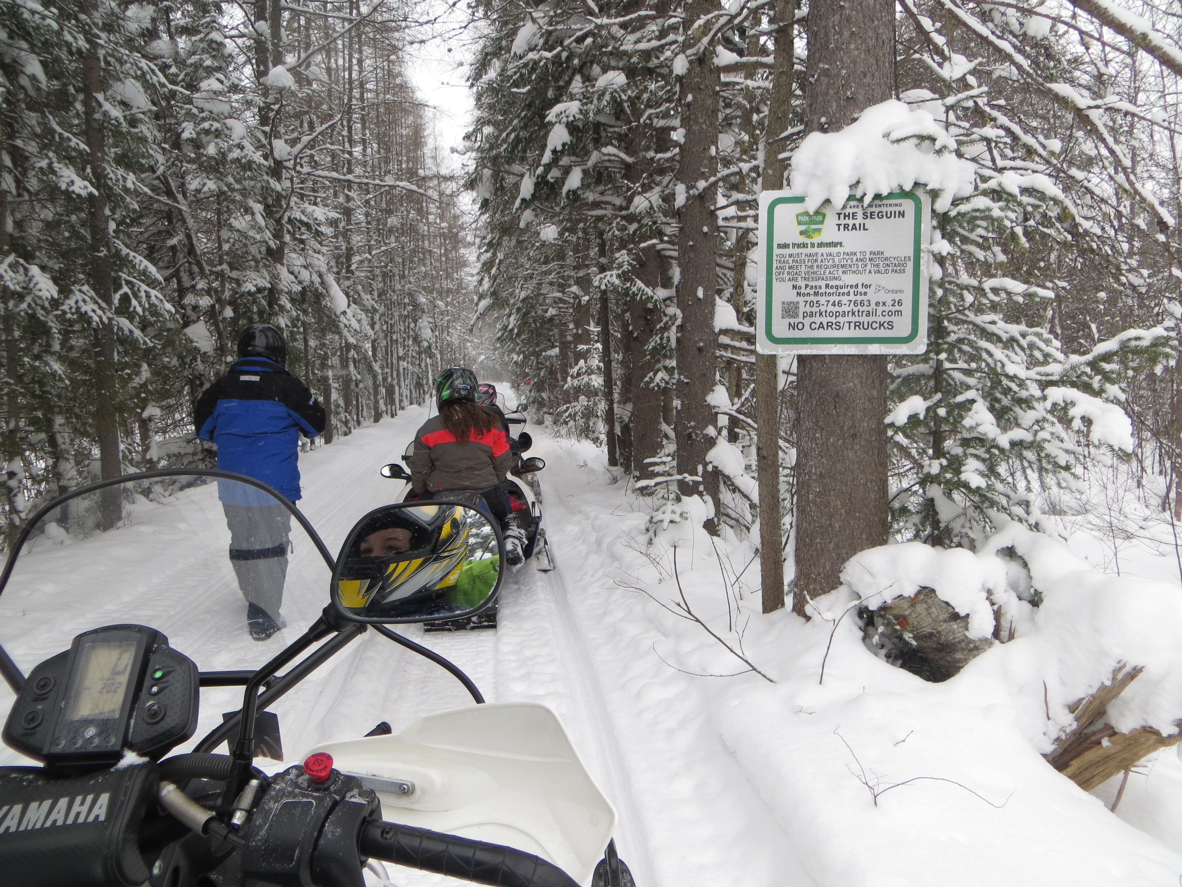 Seguin Trail Snowmobiling