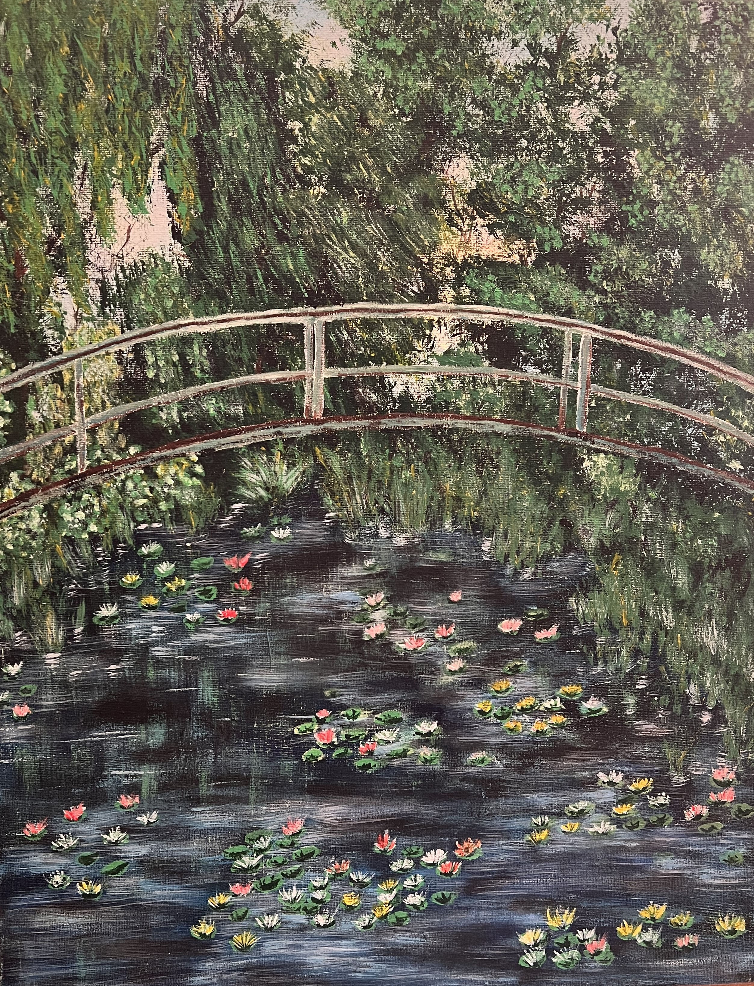 A Reflection Of Monet's Waterlilies