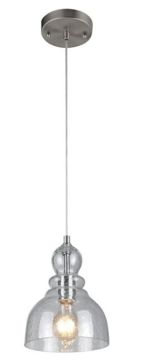 Westinghouse 60 in. Brushed Nickel - One-light indoor pendant light