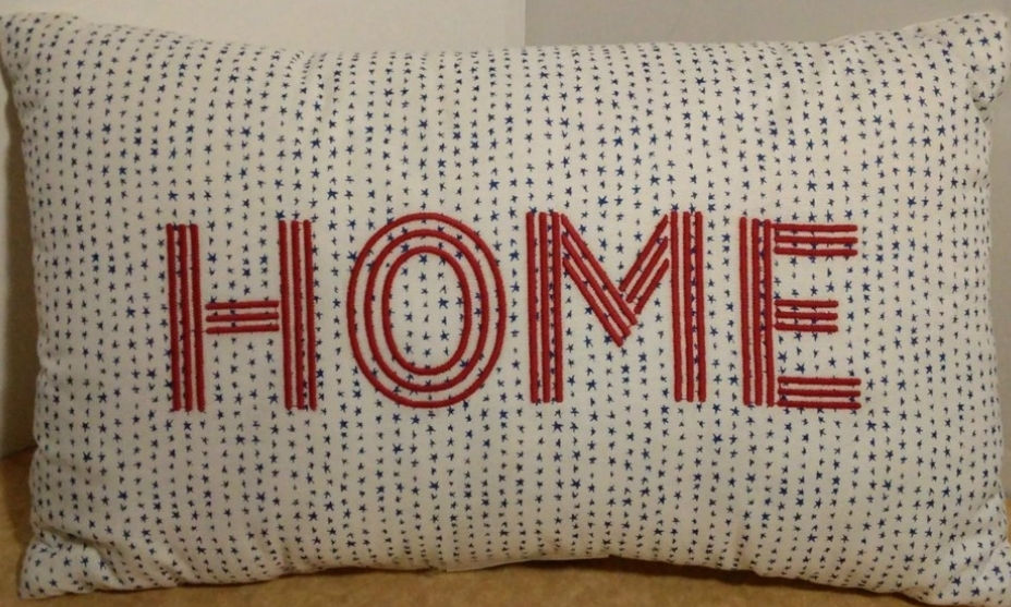 Threshold 12"x20" Toss Pillows "HOME"
