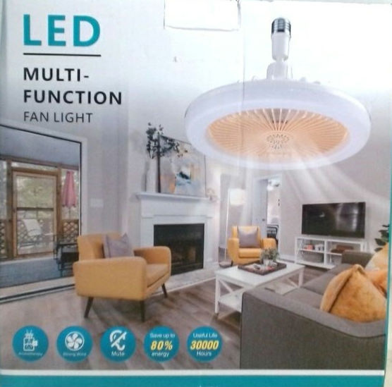 Aromatherapy Light Ceiling Fans with Lights and Remote 9.6"