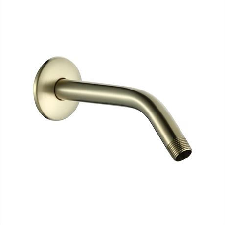 Glacier Bay Stainless Steel 8-Inch Shower Arm in Matte Gold