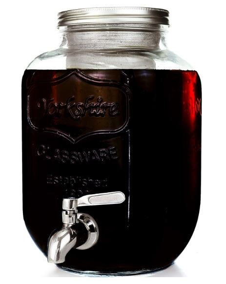 Willow & Everett 1gal Glass Jar Cold Brew Coffee Maker with Spout