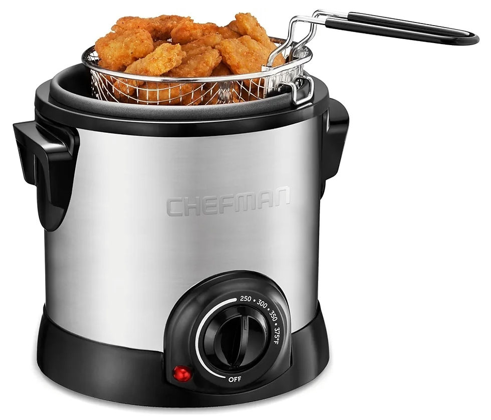 Chefman Deep Fryer with Removable Basket,1L