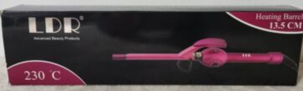 LDR 13.5cm Ceramic Profesional Thin Curling Iron