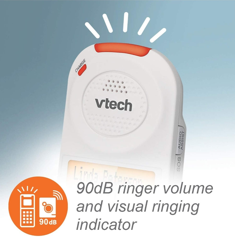 Thumbnail: VTech Amplified Cordless Phone with Answering System