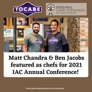 Featured chefs for the 2021 Annual Banquet Luncheon 