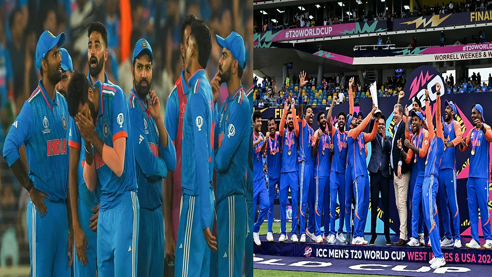 World cup 2023 vs T20 World Cup 2024