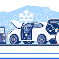 car-air-conditioner-repair-refill-penguins-amazing-employees-maintenance-station-check-ser