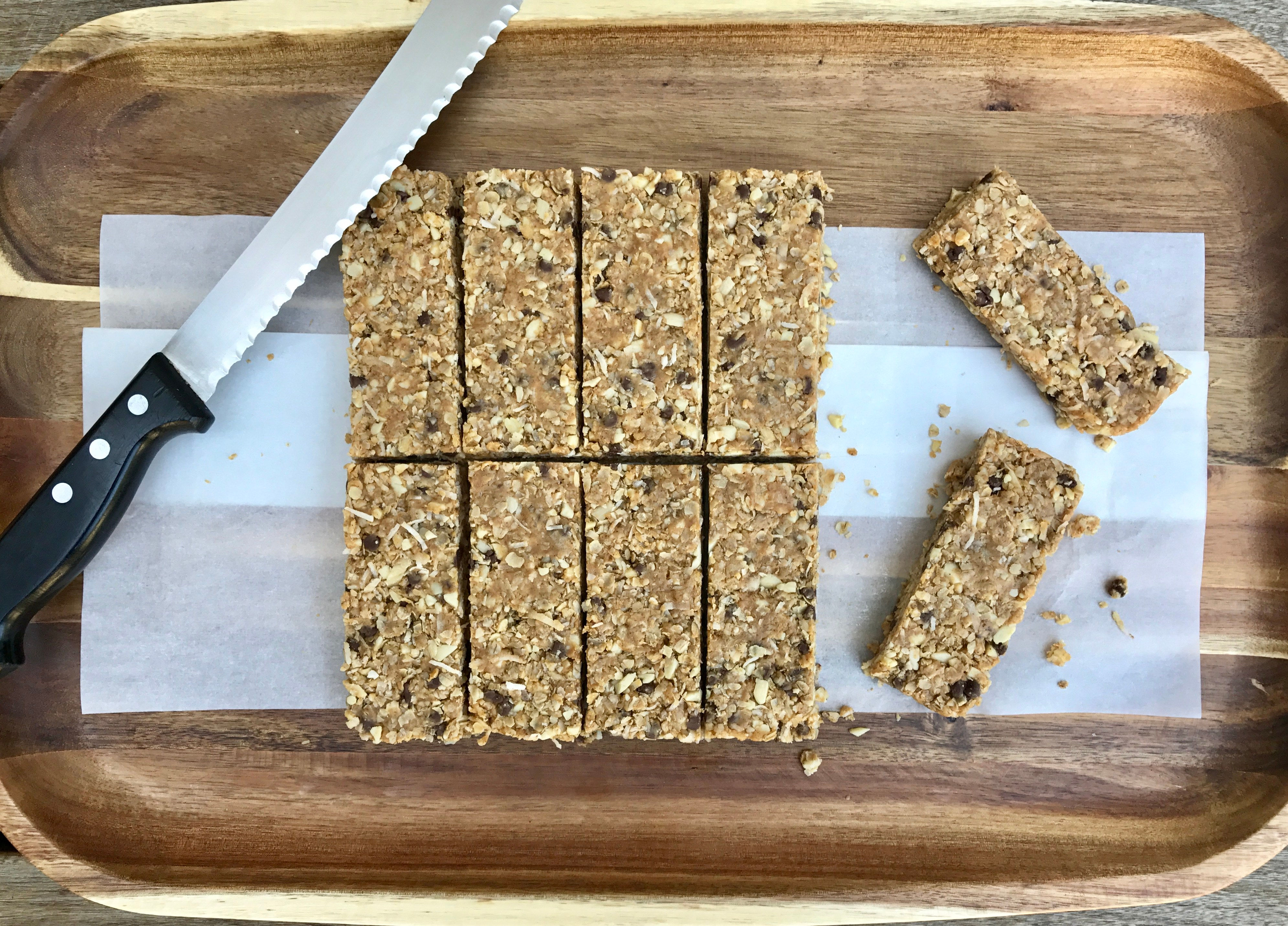 Mint Dark Chocolate Chip Granola Bar